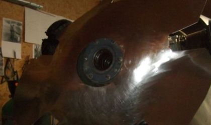 Pirmasis bandymas padaryti lėktuvo nosį buvo nesėkmingas.jpg